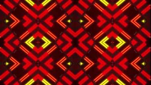 O padrão de néon vibrante cria um fundo tecnológico dinâmico e moderno