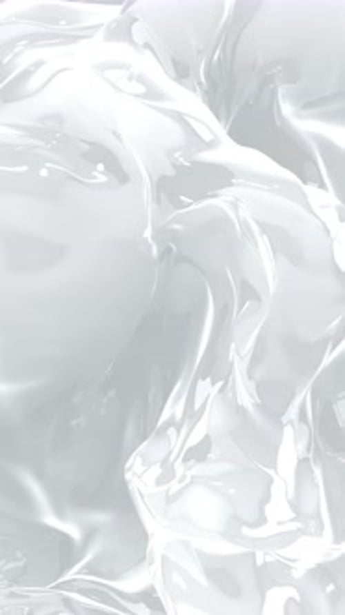 Abstract White Fluid Dynamic Flow Background Loop