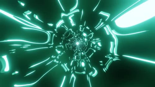 Pop VJ Magic: Ein neondurchflutetes Clubbing-Erlebnis 4K