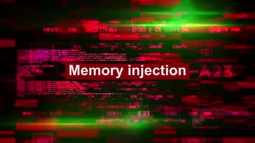 Mots d'injection de mémoire liés au piratage d'arrière-plans de haute technologie