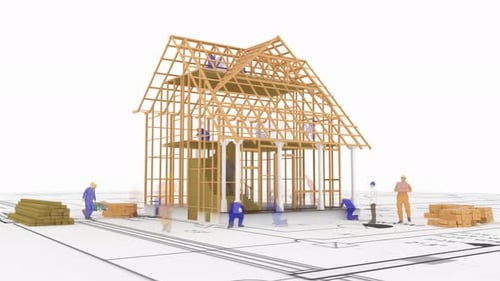 Lapso de tiempo para la construcción de viviendas inmobiliarias 01