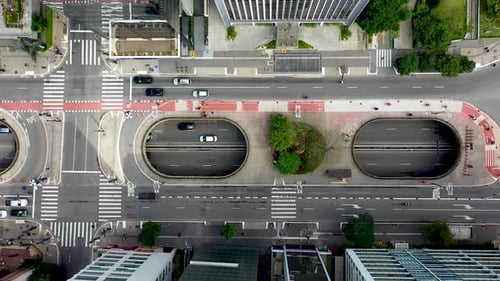 Centro de São Paulo, Brasil. Vista aérea do centro histórico
da cidade.