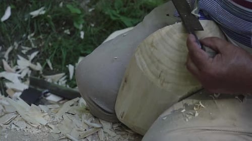 Ancient Large Carving Knife