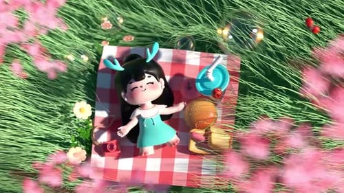 relax in the middle of the forest