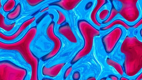 Dynamic Blue and Magenta Fluid Abstract Background