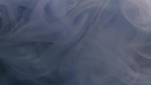 Abstract Swirling Grey and White Smoke Background