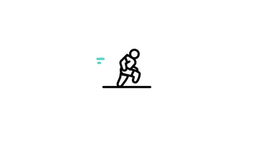 Running Animated Icon