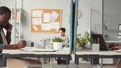 Creative Team Working in Office