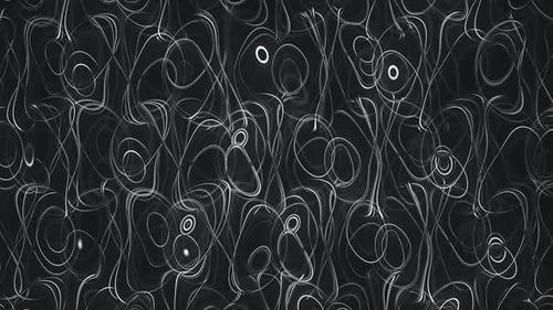 Silver Metallic Smooth Abstraction