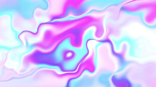 Abstract Liquid Holographic Gradient Background Animation