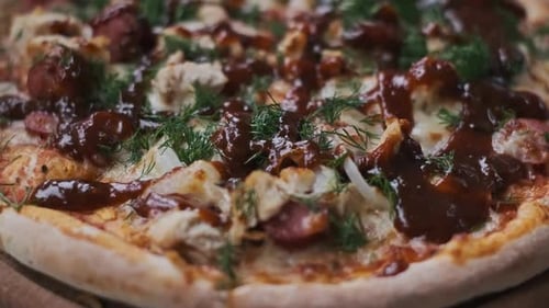 Escena de BBQ Pizza Cafe