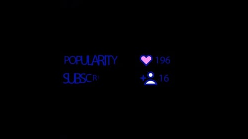 Social Media Likes and Subscribers Counter Reveal