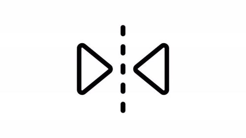 flip line icon animation