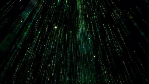 Líneas abstractas de partículas de purpurina