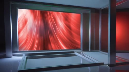 News TV Studio Set - Virtual Green Screen Background Loop: A Cost-Friendly Way to Produce