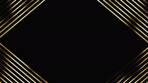 Animated Golden Frame