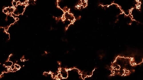 Dynamic Abstract Electric Energy Flow Background Animation