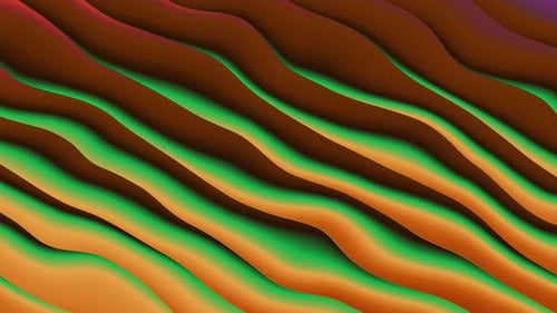 Modern dynamic wave background