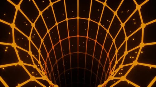 Dynamisches Vortex-Licht-Hintergrundvideo