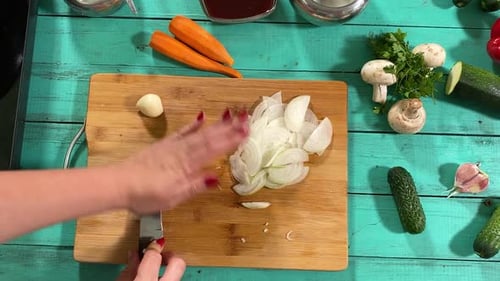 Culinary Concept Preparation Ingredients for Homemade Food