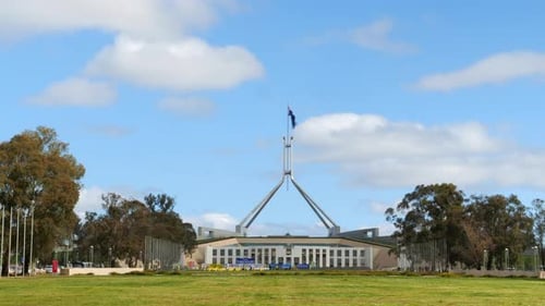 Australian Parliament House time lapse