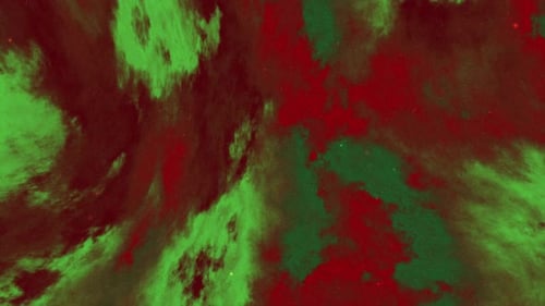 Motion Background Depicts A Vibrant, Abstract Representation Of A Cosmic Scene