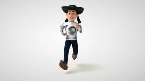 Fun breton character animation
