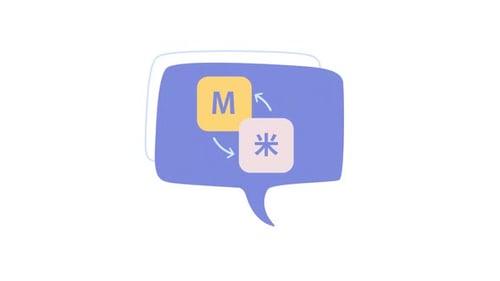 Animated Translation Speech Bubble