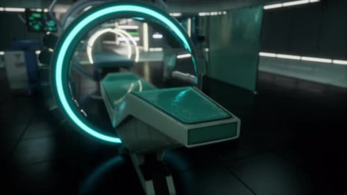 MRi Scanner in Hospital Laboratory