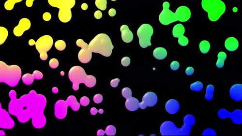 Abstract color splash illustration on black background Calligraphy ink drop on paper creating random
