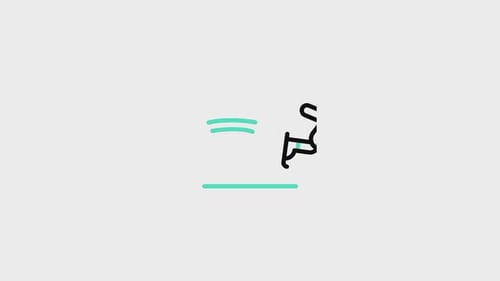 Minimalist Line Drawing Abstract Reveal Animation