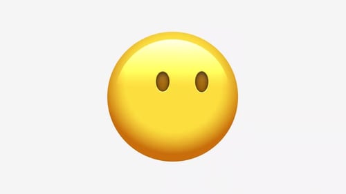 Minimalist Emoji Face Changing Expressions