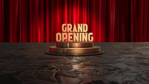 A Grand Opening 3d Animation