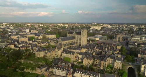 Flying Over the Famous City in France Which Hosts 24 Hour Races The Most Popular Race Track in the