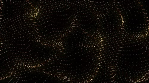 Abstract Golden Particle Wave Loop Background