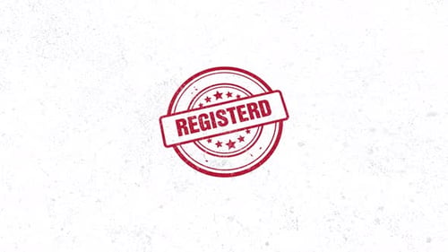 Registerd Rubber Stamp