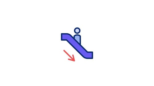 Escalatordown Animated Icon