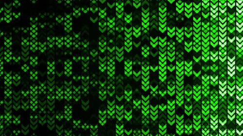 Green Color Gradient Background Tech Animation