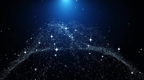 Elegant Sparkling Particles Loop for Awards and Celebrations