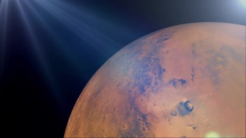 Mars: Nahtlos rotierendes V3