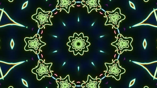 Stars Kaleidoscope Tunnel 2