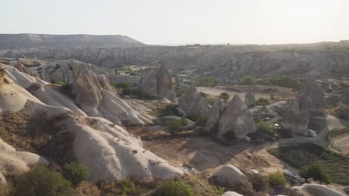 Fabulous landscape of Goreme Historical National Park, Turkey