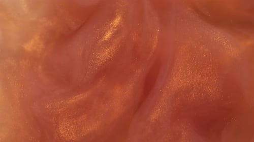 Copper and Gold Fluid Motion