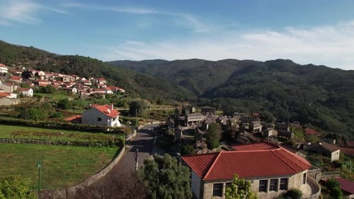 Picturestique Portuguese Village of Soajo. Natural Park of GerĂŞs, Portugal