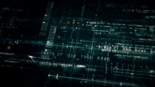 Data Matrix Nexus Advanced Simulation UI Background 04
