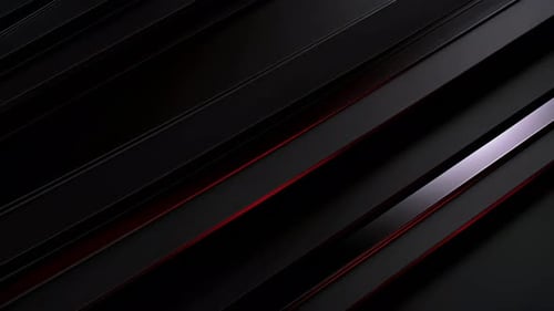 Sleek Dark Geometric Lines Animated Loop Background