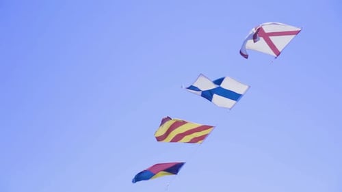 Marine Maritime Signal Flags Set Nautical