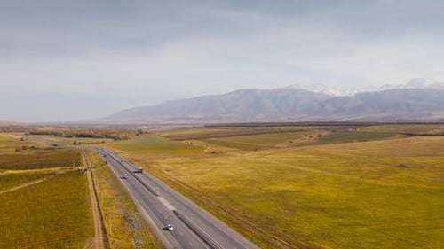 Road Transport Truck Industry Nature Highway Car Delivery