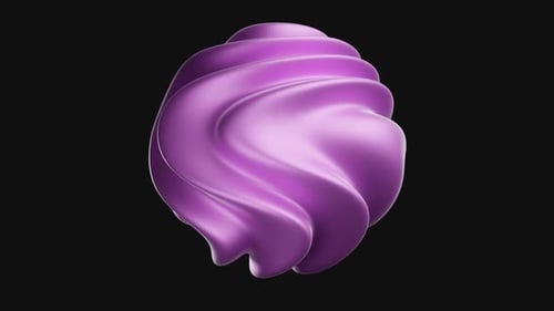 3D Abstract Swirl Dynamic Artistic