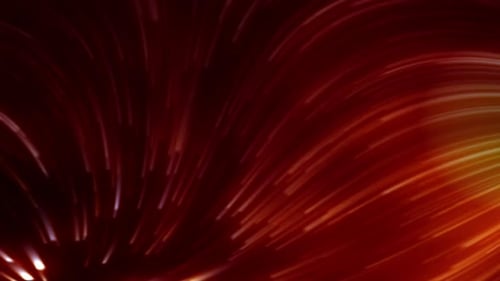 Abstract Waving Light Trails Background Animation